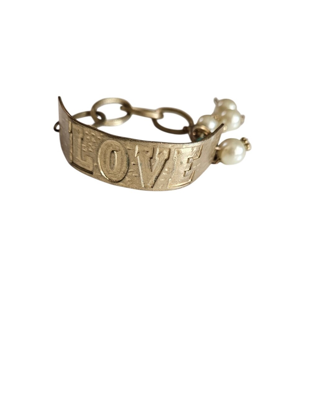 John Wind Maximal Art Love Cuff Bracelet Boho Chic Hippie Goth